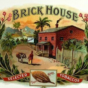 Brick House Wood Cigar Box, Double Connecticut, JC Newman Cigar Co Craft Project